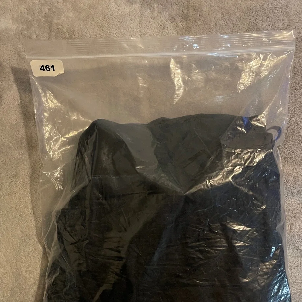 Wild Fable Pants Women XS Black Cargo Wide Leg Cotton Drawstring Hem Utility Y2K